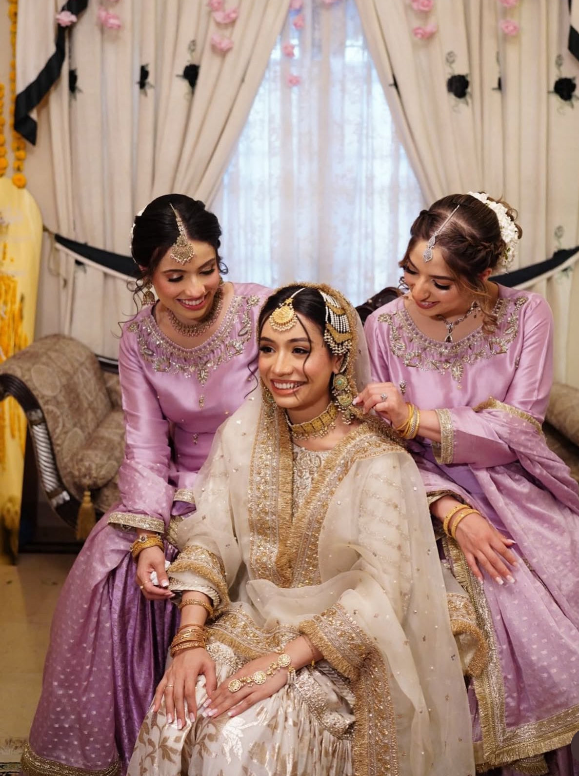 Misha and her Family in Miro Couture